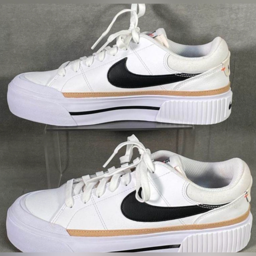 Nike Court Legacy Lift Platform Sneakers Size 9 NWOT MSRP $94.99 - Picture 3 of 7